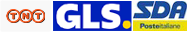 TNT, GLS, SDA Poste Italiane